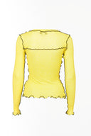 Eliza Faulkner Designs Inc. XXL-Large Pre-loved Delia Top Yellow - Size XXL