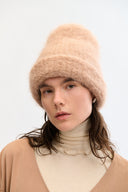 Heirloom Hats Accessories Heirloom Hat Cloud Mohair Beanie Camel