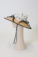 Heirloom Hats Accessories Heirloom Hats Rosemary Straw Hat in Cookies and Cream