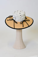 Heirloom Hats Accessories Heirloom Hats Rosemary Straw Hat in Cookies and Cream