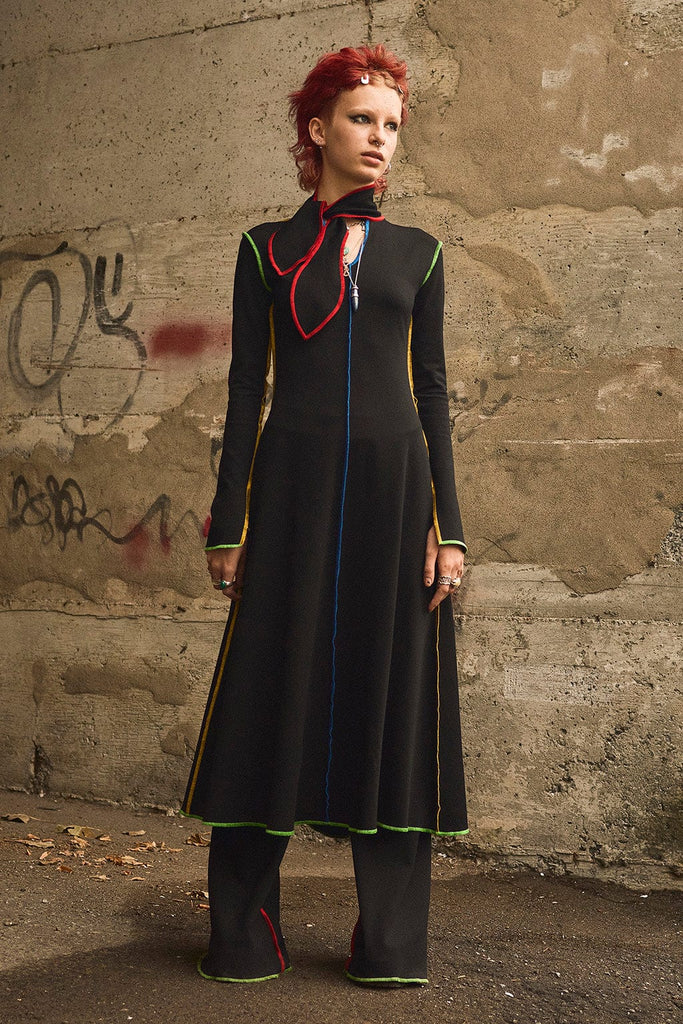 Eliza Faulkner Designs Inc. Dresses Pippa Dress Black & Multicolour