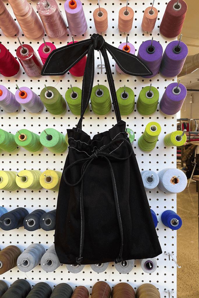 Eliza Faulkner Designs Inc. Bags Bunny Tote Bag Black Twill