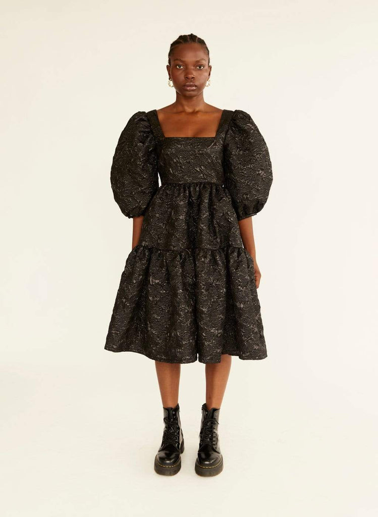 Eliza Faulkner Designs Inc. Dress Black Jacquard Ravenna Dress
