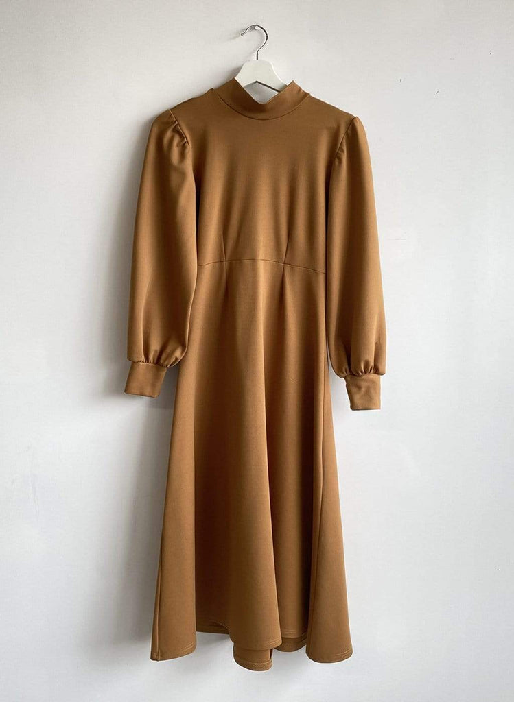 Eliza Faulkner Designs Inc. Dress Camel Louise Dress