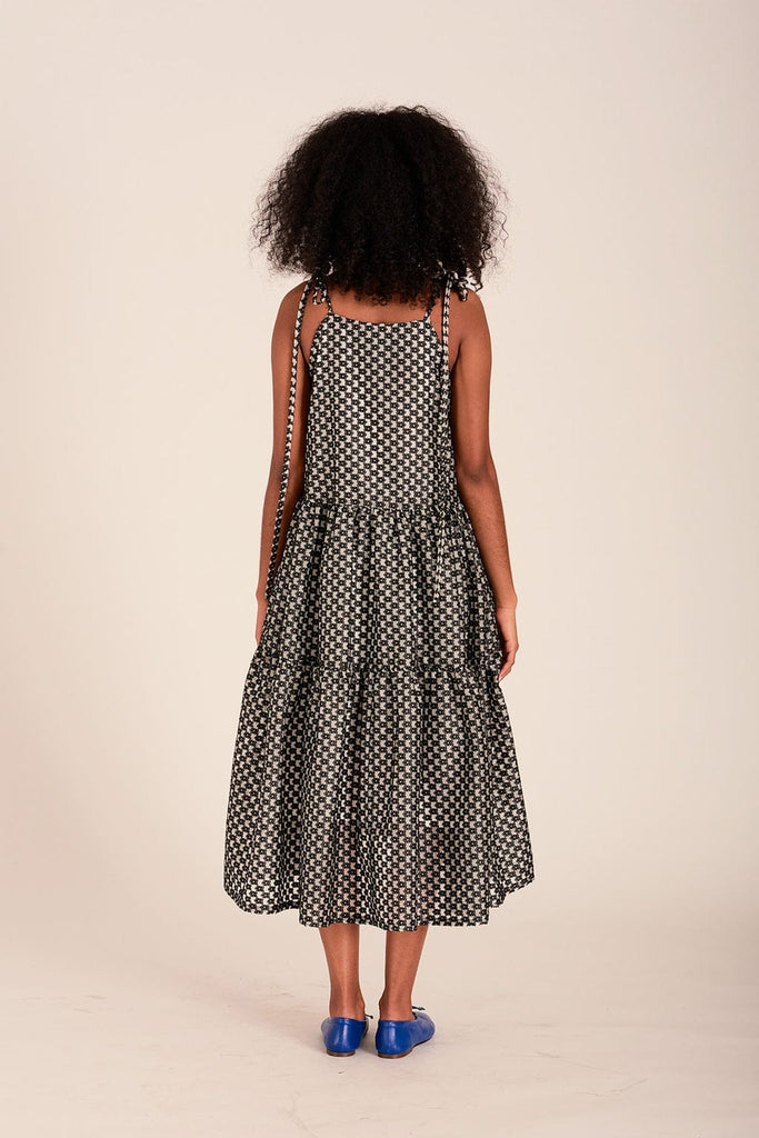 Eliza Faulkner Designs Inc. Dresses Cece Dress Black & White Daisy