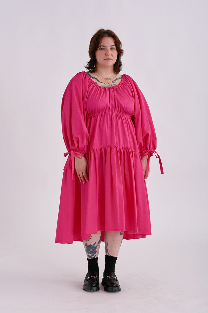 Eliza Faulkner Designs Inc. Dresses Josie Dress Pink Cotton