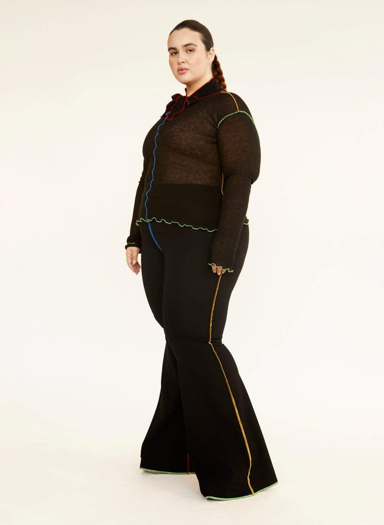 Eliza Faulkner Designs Inc. Pants Jojo Pants Black&Multicolour