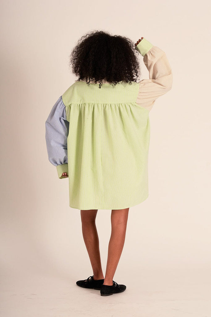 Eliza Faulkner Designs Inc. Shirts & Tops Venti Shirt Seersucker Resort Stripes